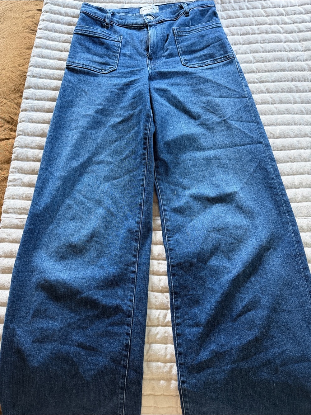 Wide Leg Women’s Jeans - Blue